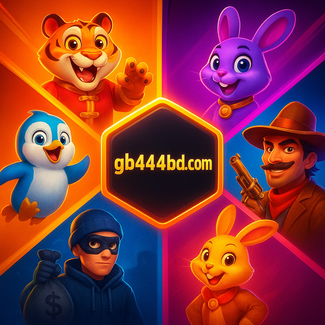 gb444bd প্ল্যাটফর্মে বিভিন্ন গেম বিভাগগুলোর প্রদর্শনী ছবিগুলো